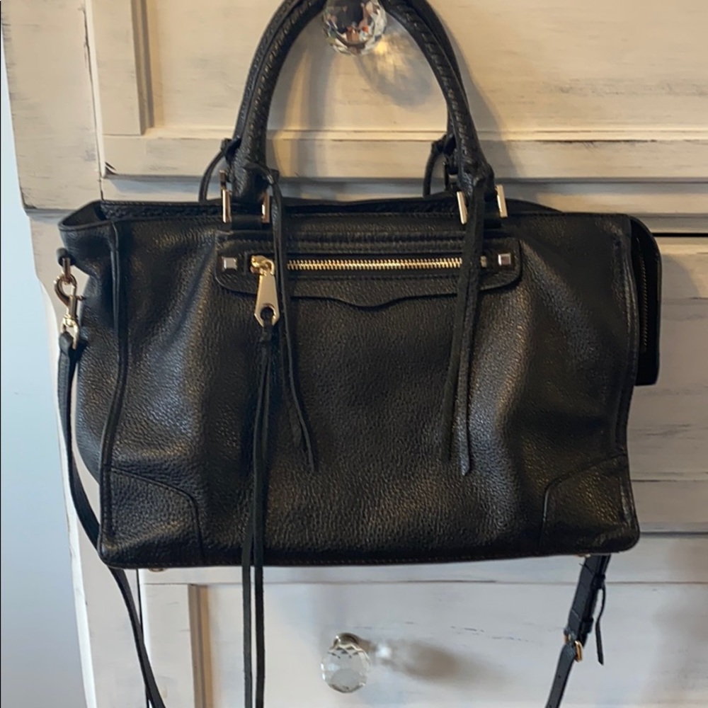 Rebecca Minkoff Black Regan Satchel